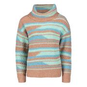 Gebreide trui met structuur Betty & Co , Multicolor , Dames