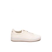 F0All Ivory Leren Sneakers Church's , White , Heren