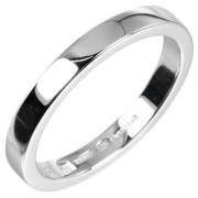 Pre-owned Platinum rings Bvlgari Vintage , Gray , Dames