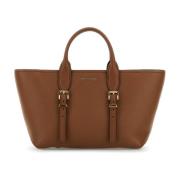 Karamel Leren Winkel Tas Michael Kors , Brown , Dames