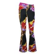 Stijlvolle katoen-elastaan broek Versace Jeans Couture , Multicolor , ...