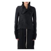 Stijlvolle Bikerjas Rick Owens , Black , Dames