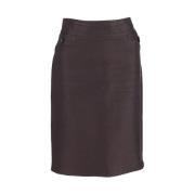 Pre-owned Cotton bottoms Bottega Veneta Vintage , Brown , Dames