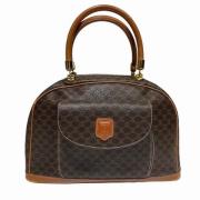 Pre-owned Canvas handbags Celine Vintage , Brown , Dames