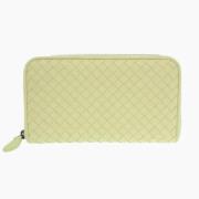 Pre-owned Fabric wallets Bottega Veneta Vintage , Yellow , Dames