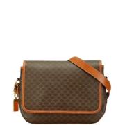 Pre-owned Canvas celine-bags Celine Vintage , Brown , Dames