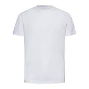 Witte T-shirts en Polos Low Brand , White , Heren