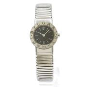 Pre-owned Metal watches Bvlgari Vintage , Gray , Dames