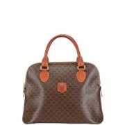 Pre-owned Canvas handbags Celine Vintage , Brown , Dames