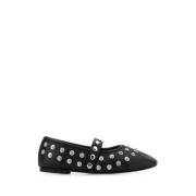 Zwarte Matte Ballerina's Schoenen Stella McCartney , Black , Dames