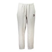 Sportieve Grijze Heren Sweatpants met Elastische Taille Tommy Hilfiger...