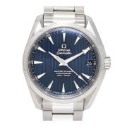 Pre-owned Metal watches Omega Vintage , Blue , Heren