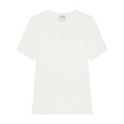 Witte T-shirts en Polos Courrèges , White , Dames