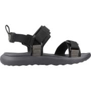 Collins Platte Sandalen Hey Dude , Black , Heren