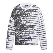 Oversized T-shirt Balmain , White , Heren