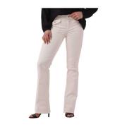 Flared Jeans Nano Vanessa Bruno , Beige , Dames