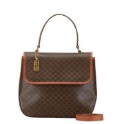 Pre-owned Leather shoulder-bags Celine Vintage , Brown , Dames