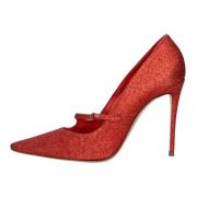 Met Hak Rood Casadei , Red , Dames