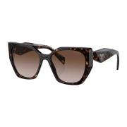 Bruine Zonnebril Dames Accessoires Prada , Brown , Dames