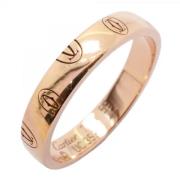 Pre-owned Rose Gold rings Cartier Vintage , Pink , Dames