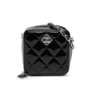 Pre-owned Leather crossbody-bags Chanel Vintage , Black , Dames