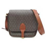 Pre-owned Leather crossbody-bags Yves Saint Laurent Vintage , Brown , ...