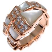 Pre-owned Rose Gold rings Bvlgari Vintage , Pink , Dames