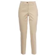 Ribfluwelen Broek Marina Stijl Jacob Cohën , Beige , Dames