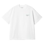 Signature Script Katoenen T-Shirt Carhartt Wip , White , Heren