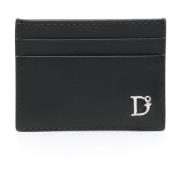 Zwarte Portemonnees voor Mannen Dsquared2 , Black , Heren