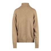 Stijlvolle Gebreide Top Jucca , Brown , Dames