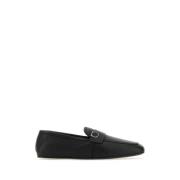 Zwarte Leren Loafers Salvatore Ferragamo , Black , Heren