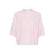 Roze Katella Sweater Kaffe , Pink , Dames