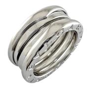 Pre-owned White Gold rings Bvlgari Vintage , Gray , Dames