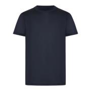 Blauwe T-shirts en Polos Low Brand , Blue , Heren