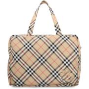 Ruitmotief Reistas Burberry , Beige , Heren