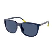 Acetaat Zonnebril Ralph Lauren , Blue , Heren