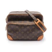 Pre-owned Canvas crossbody-bags Louis Vuitton Vintage , Brown , Dames