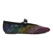 Regenboogkristal Ballet Flats Kurt Geiger , Multicolor , Dames