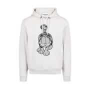 Hoodie met cartoonprints Iceberg , Gray , Heren