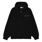 Zwarte Sweater met Ballonpasvorm Carhartt Wip , Black , Heren