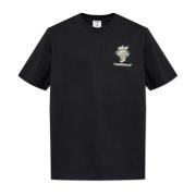 Bedrukt T-shirt Casablanca , Black , Heren