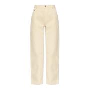 Rechte jeans Burberry , Beige , Dames