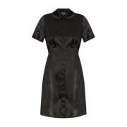 Satijnen jurk A.p.c. , Black , Dames