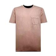 Casual Katoenen T-shirt C.p. Company , Beige , Heren