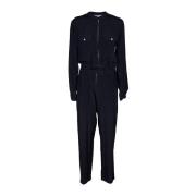 Stijlvolle Jumpsuits voor Vrouwen Mauro Grifoni , Black , Dames