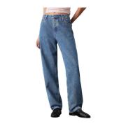 Stijlvolle Denim Collectie Calvin Klein Jeans , Blue , Dames