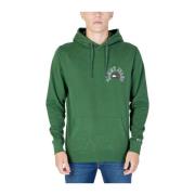 Overgangskatoenen Hoodie Tommy Jeans , Green , Heren