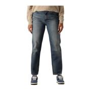 Klassieke Straight Leg Jeans Tommy Hilfiger , Blue , Dames