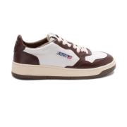 Leren Lage Sneakers in Wb46 Autry , Brown , Heren